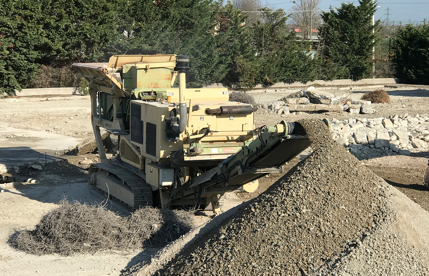 Le Risorse | Sani Rino -  impresa di scavi, demolizioni civili, speciali, edilizia industriale